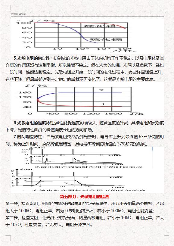 光电探测器件,光敏电阻与光电二极管哪个反应快