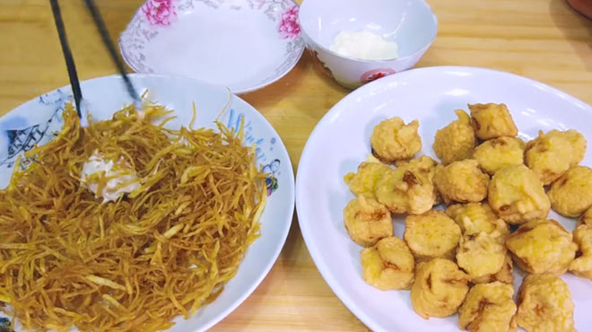 香蕉球的做法油炸,脆皮香蕉球家常做法