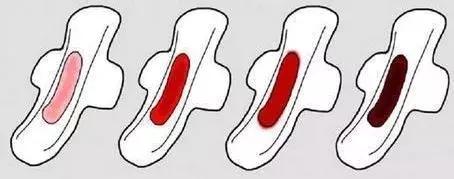 月经颜色判断身体寒热,有病没病查妇科