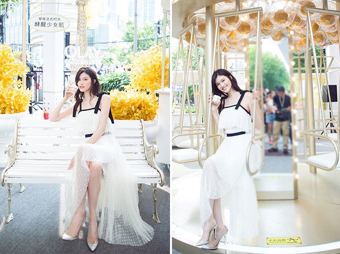 何穗白得发光老爹裤西装超模气场,超模何穗白到发光穿搭帅气又精致