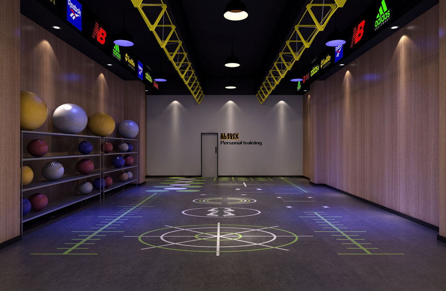 健身会所设计风格,健身会所招牌设计图