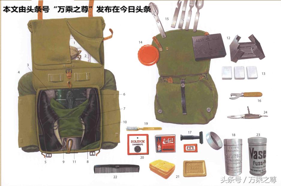 二战德军与日军装备,二战德军单兵携带子弹