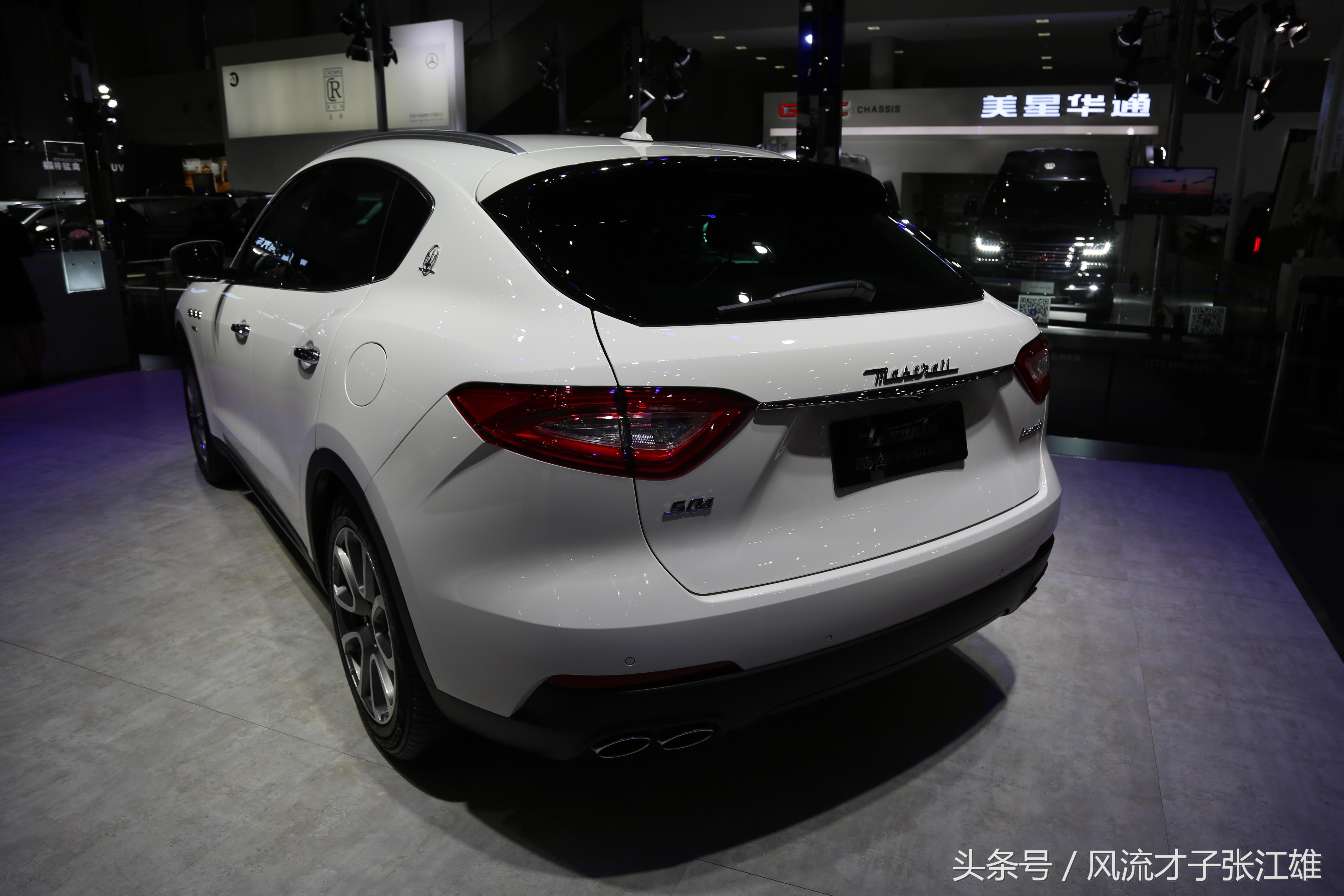 玛莎拉蒂levante2016街拍,2018北京车展玛莎拉蒂