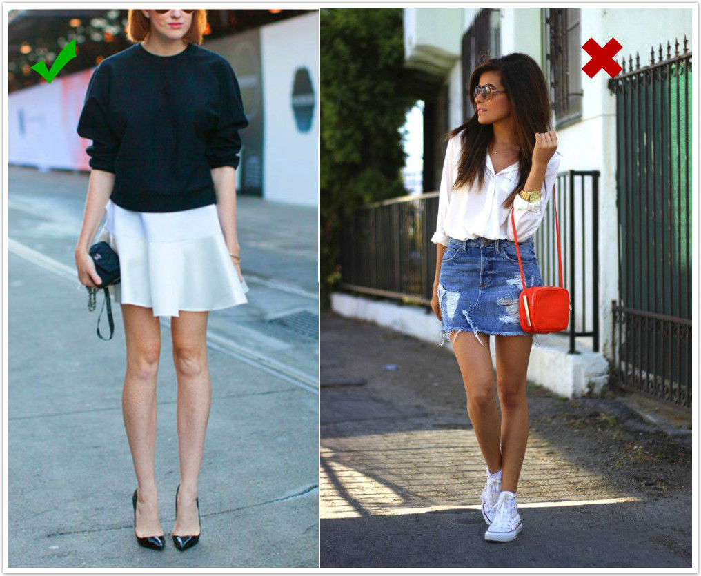 大码穿搭上身胖180斤,胖mm短裙怎么穿