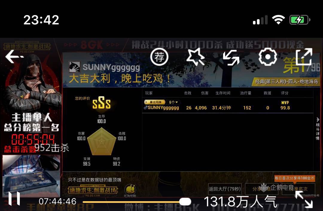 刺激战场决赛圈压枪无人可敌,盘点刺激战场里的开挂大哥