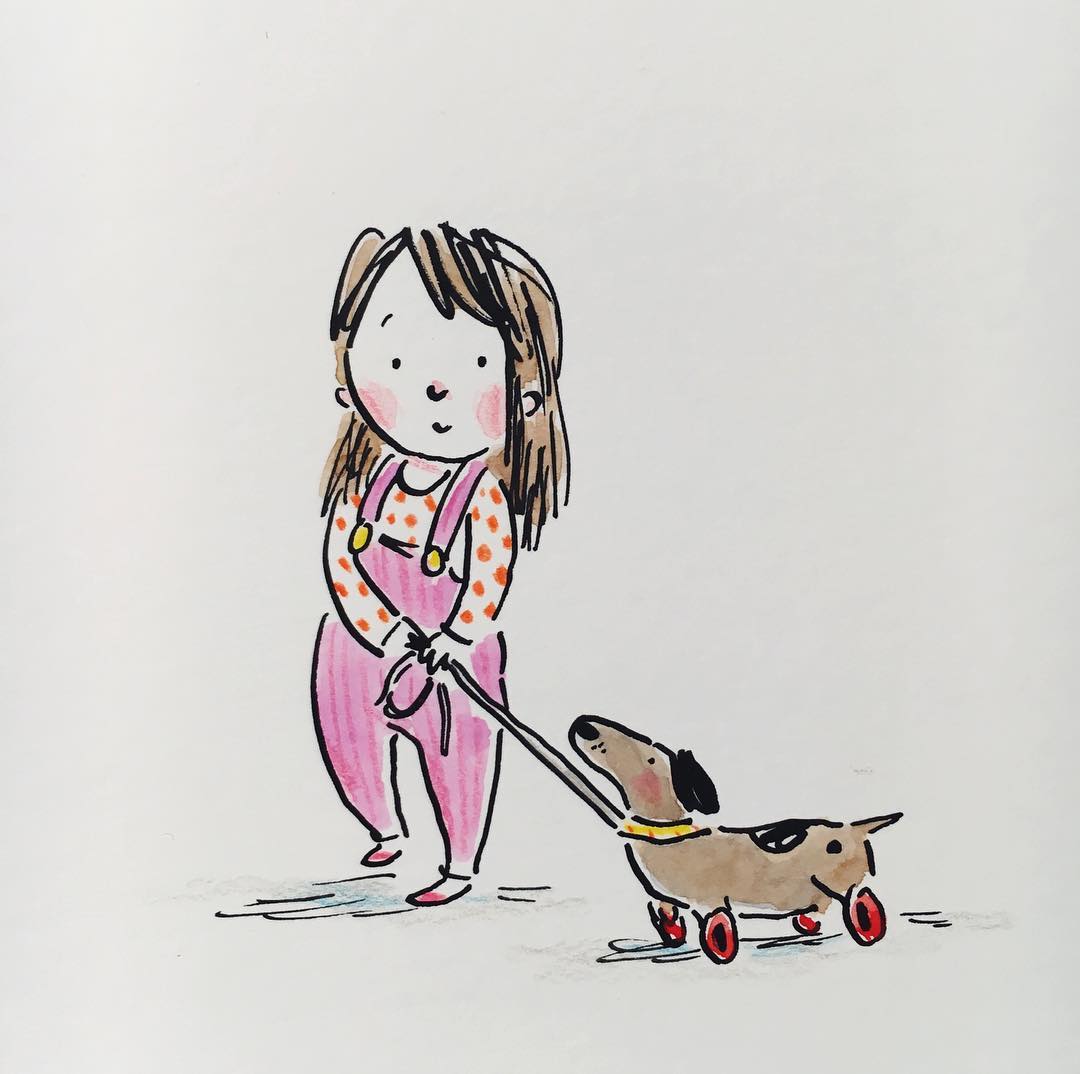 水彩可爱小兔简笔画,兔子简笔画水彩画