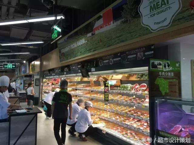 零售区设计效果图,让人惊艳的超市设计