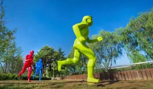 西安最美跑道,在美丽的操场上跑步