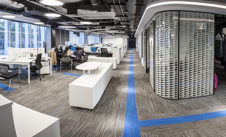 阿迪达斯装修设计,阿迪达斯工作室设计主题