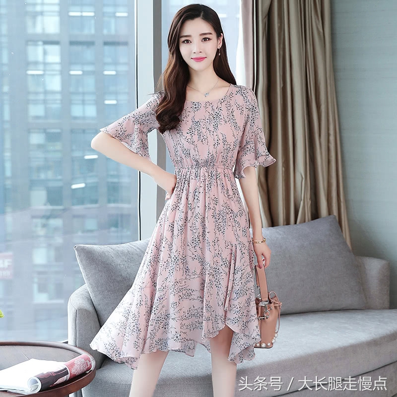 雪纺裙今夏最流行,半身裙夏季高级感穿搭