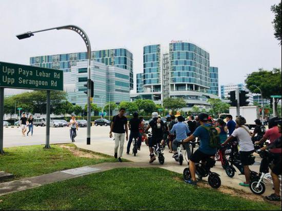 新加坡人喜欢中国制造,新加坡大鱼电动自行车