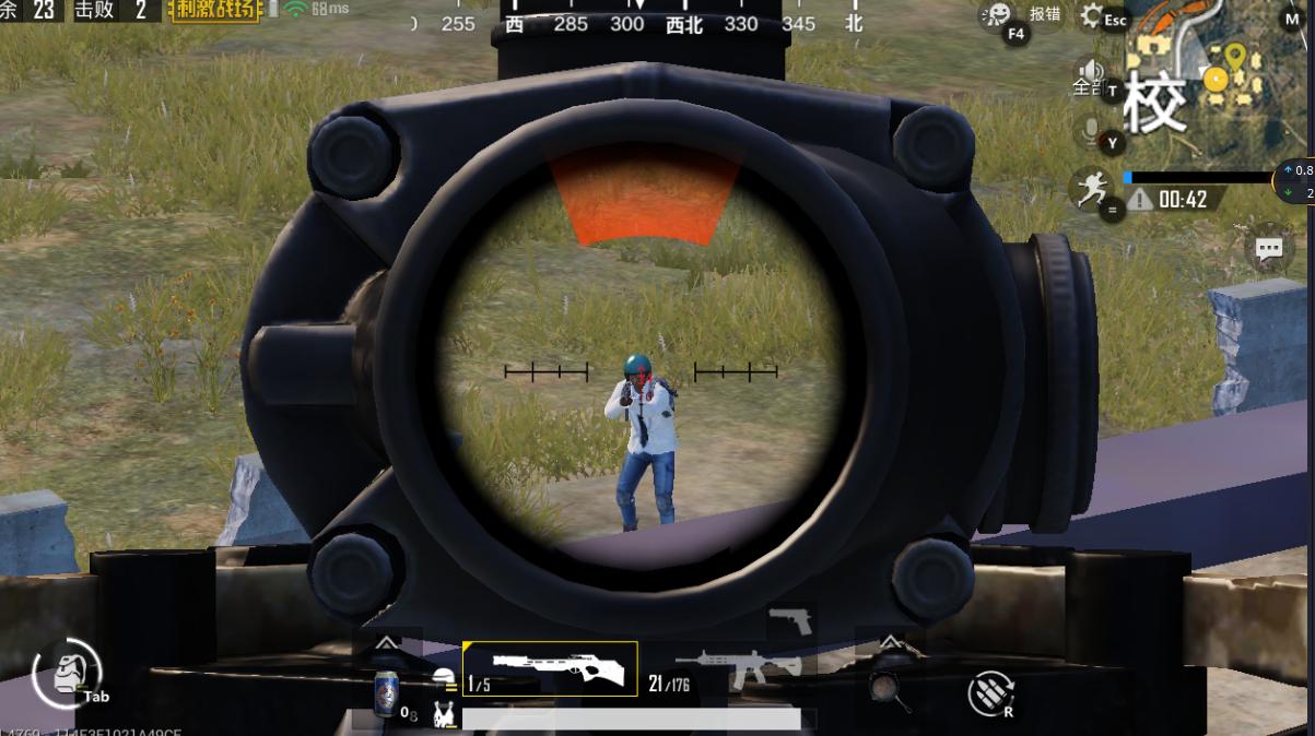 刺激战场awm伤害测试三级头,刺激战场远距离战中awm是霸主吗