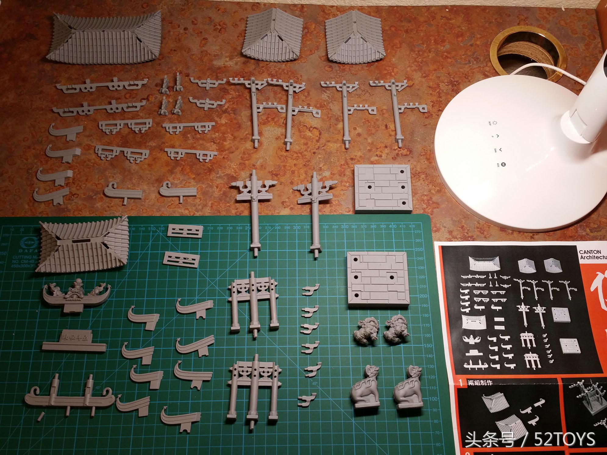 古建筑手办,中国古建筑手办