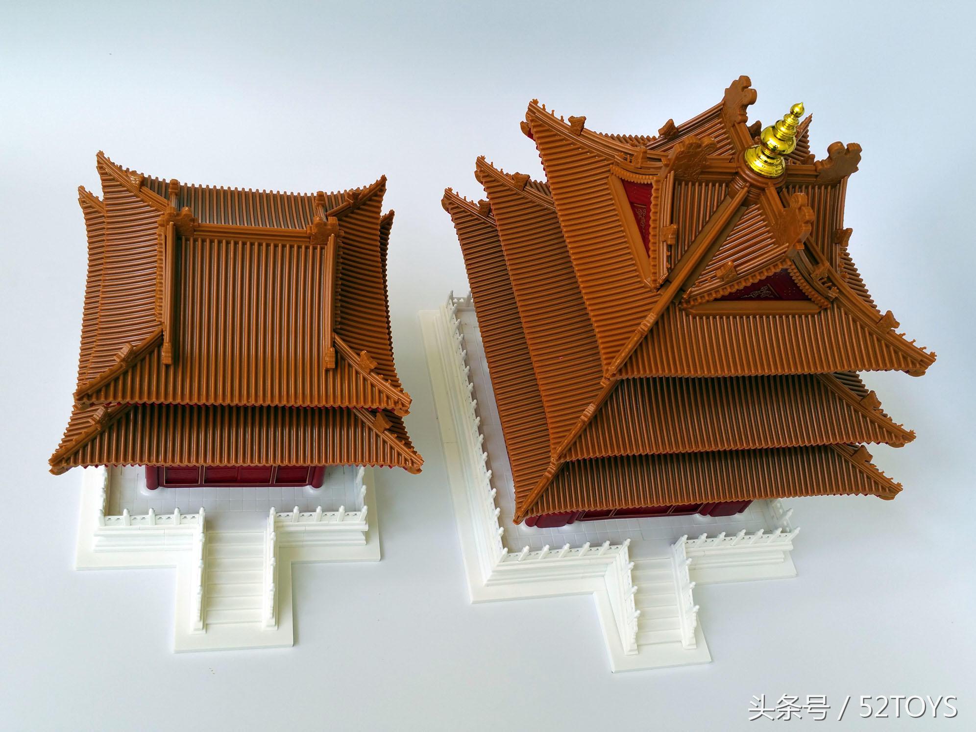 古建筑手办,中国古建筑手办