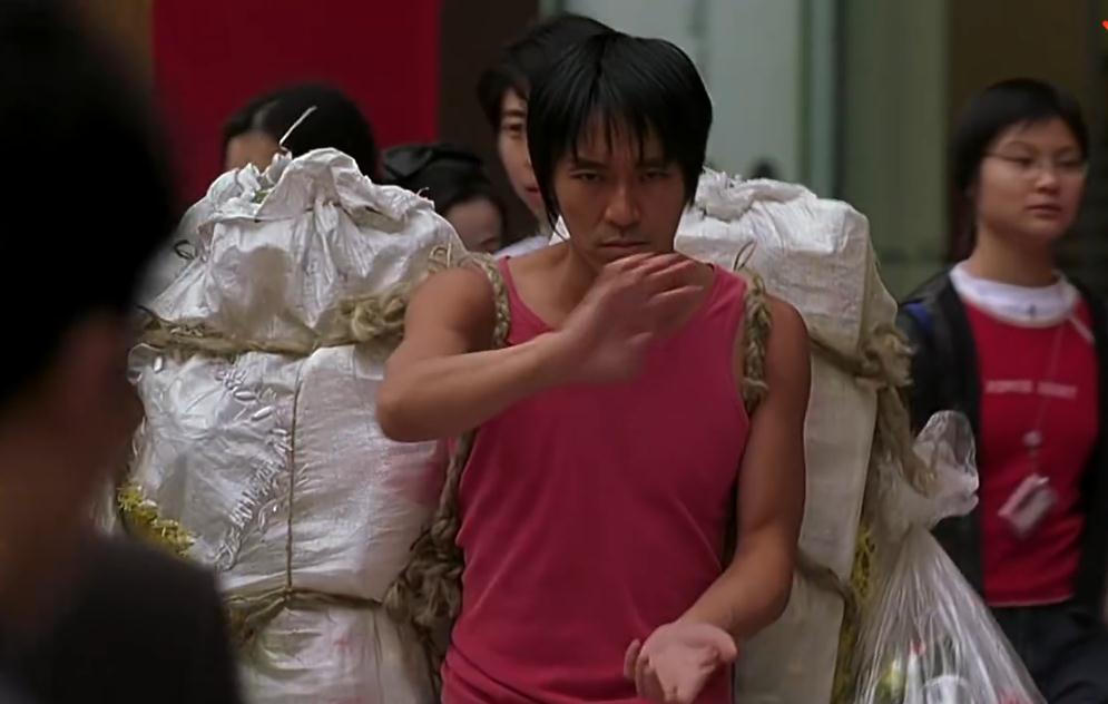 周星驰苦情戏演成喜剧,周星驰少林足球最后的片段