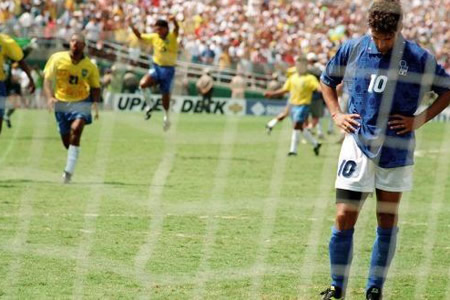 玫瑰碗球场,世界杯经典瞬间巴乔