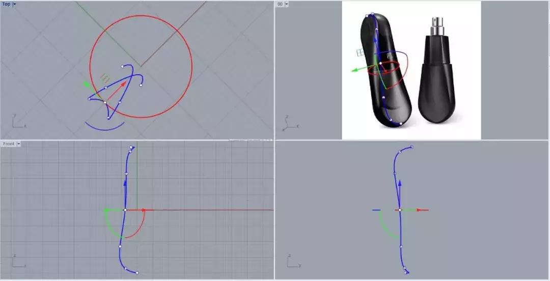 香水瓶3d建模全过程,香水瓶复古建模