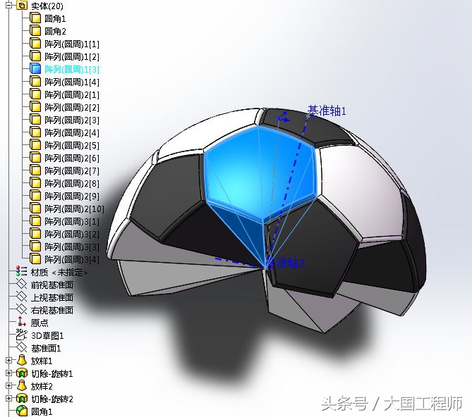 solidworks怎么建模一个球,solidworks详细建模步骤