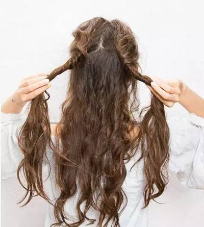 简单易懂又减龄的一款编发造型,侧编刘海编发教程简单又好看