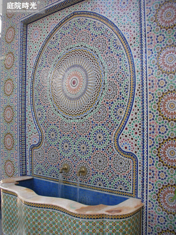 马赛克家装应用,景观马赛克的优点