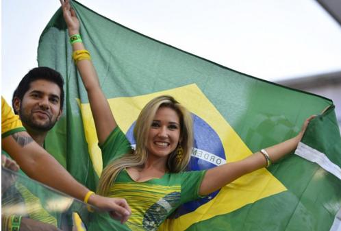 世界杯十大最吸睛女球迷,世界杯十大养眼女球迷