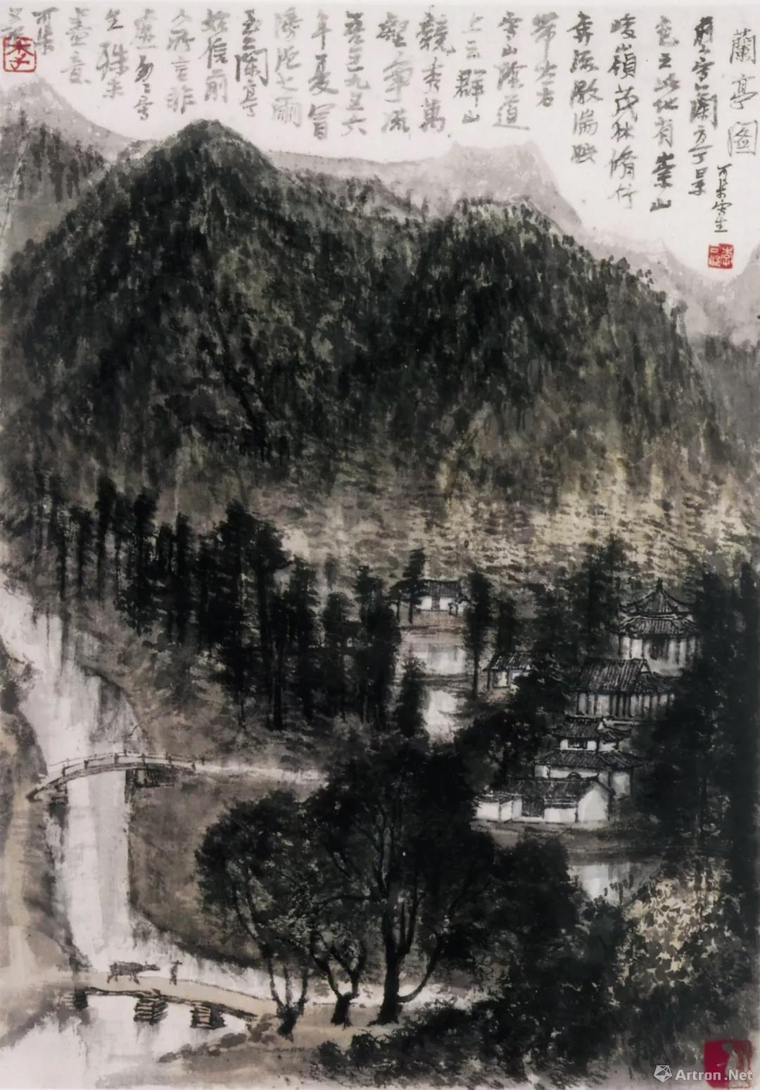 李可染画作集,漫谈山水画李可染