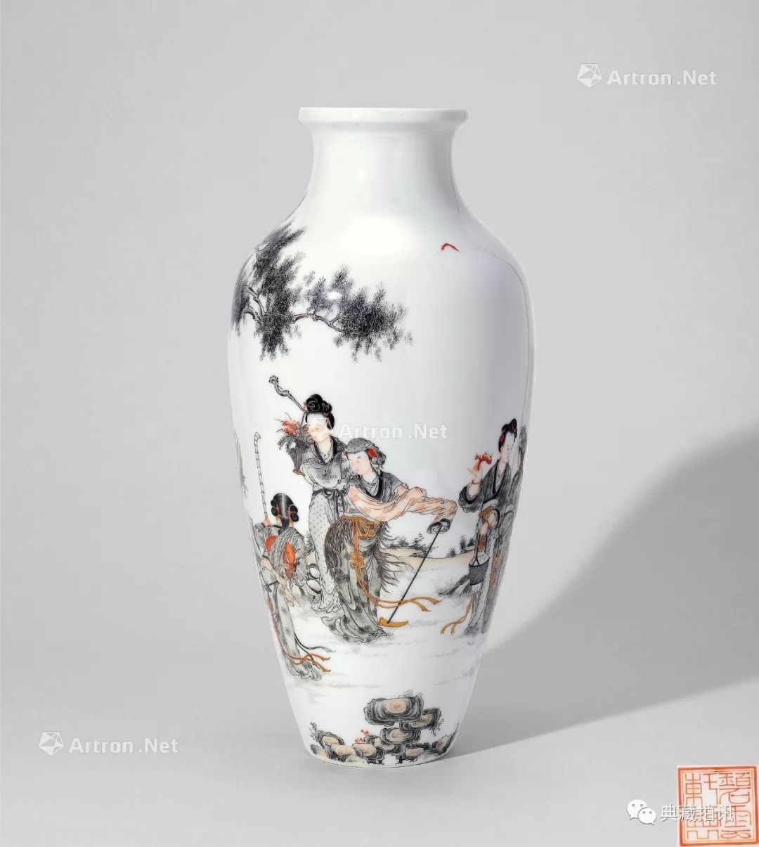 最新成交结果：中贸圣佳瓷艺丹青——近现代文人瓷专场