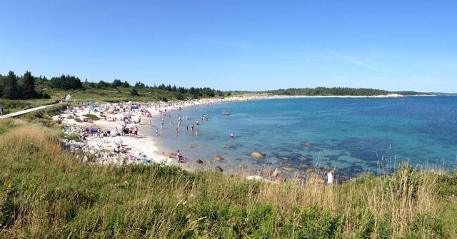 加拿大海滩绝美风光,加拿大的夏日海滩