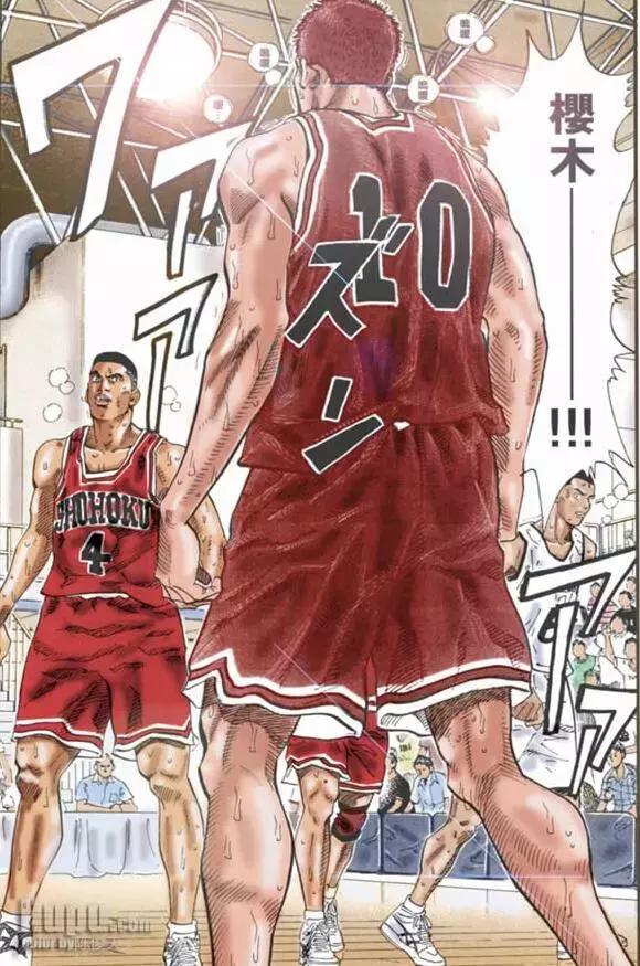 灌篮高手樱木说自己最光荣的时刻,灌篮高手樱木说最辉煌的时刻