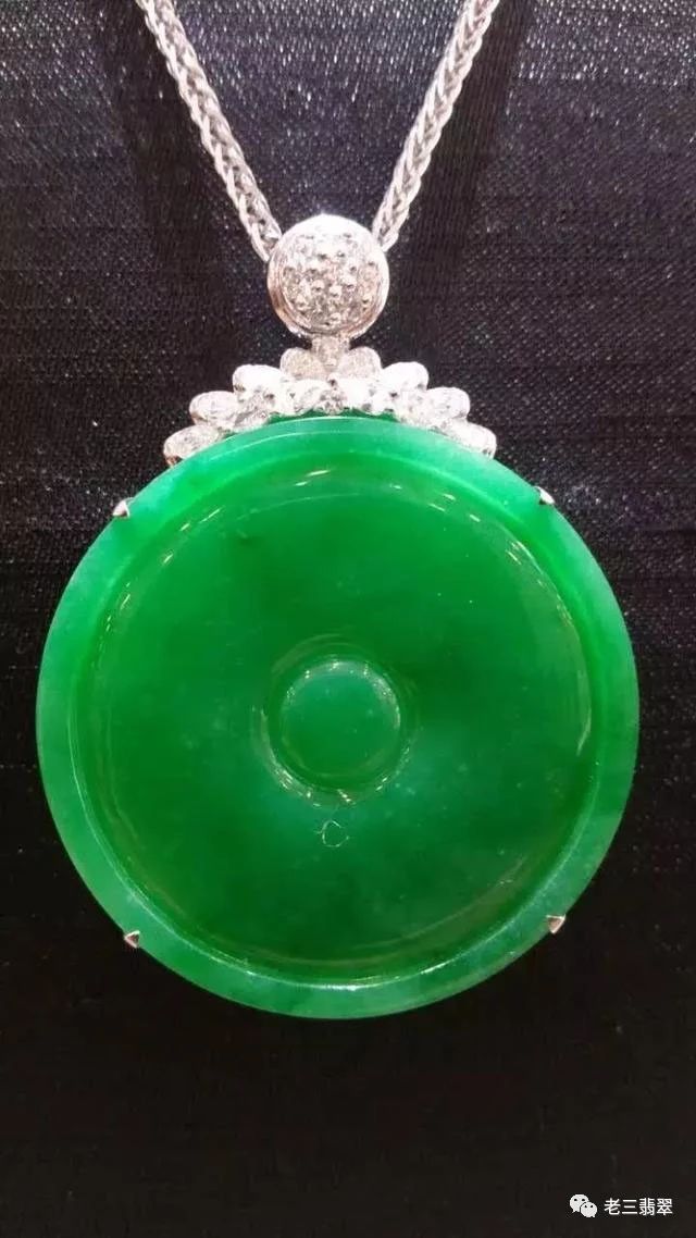 翡翠护身符平安扣,翡翠平安扣现代设计