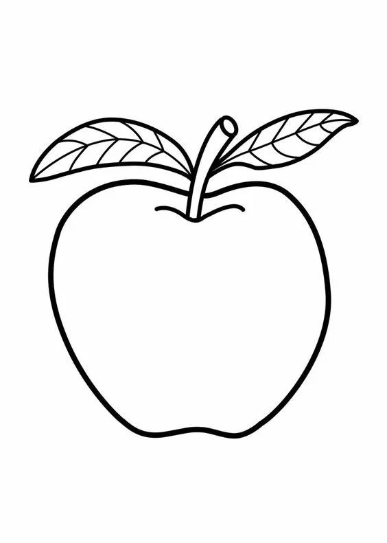 儿童简笔画蔬菜和水果,多吃水果蔬菜简笔画