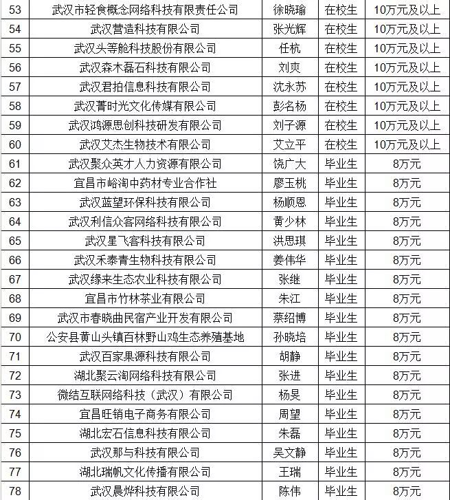 湖北省返乡创业补贴政策2020,湖北省大学生创业扶持项目通过率