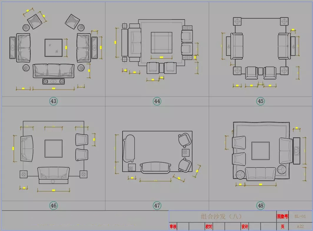 看看老外怎么做空间设计，平面方案及模块