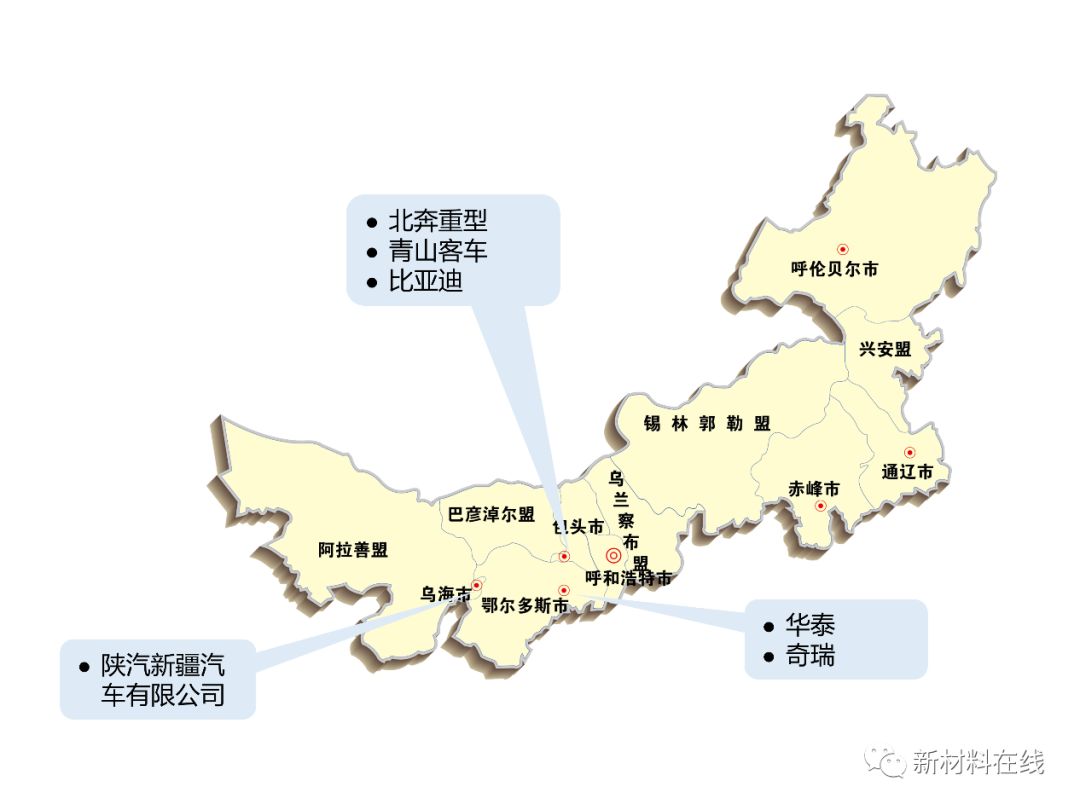 全国汽车主机厂分布图,广东汽车主机厂有哪些