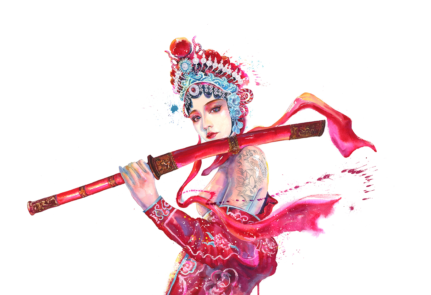 procreate水彩古风教学,水彩的高端配色方法有哪些