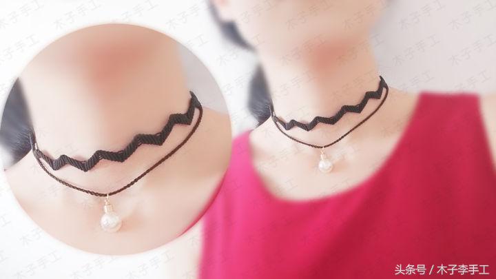 锁骨链编法教程大全,手工编织双层锁骨链绳子教程