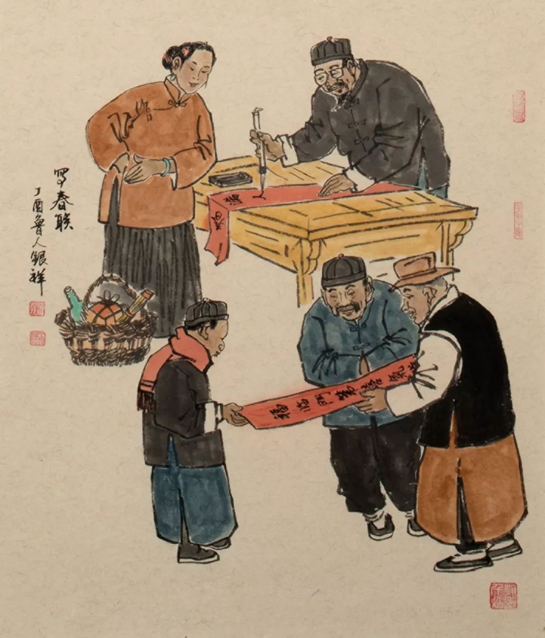 随画家王银祥寻路老北京民俗