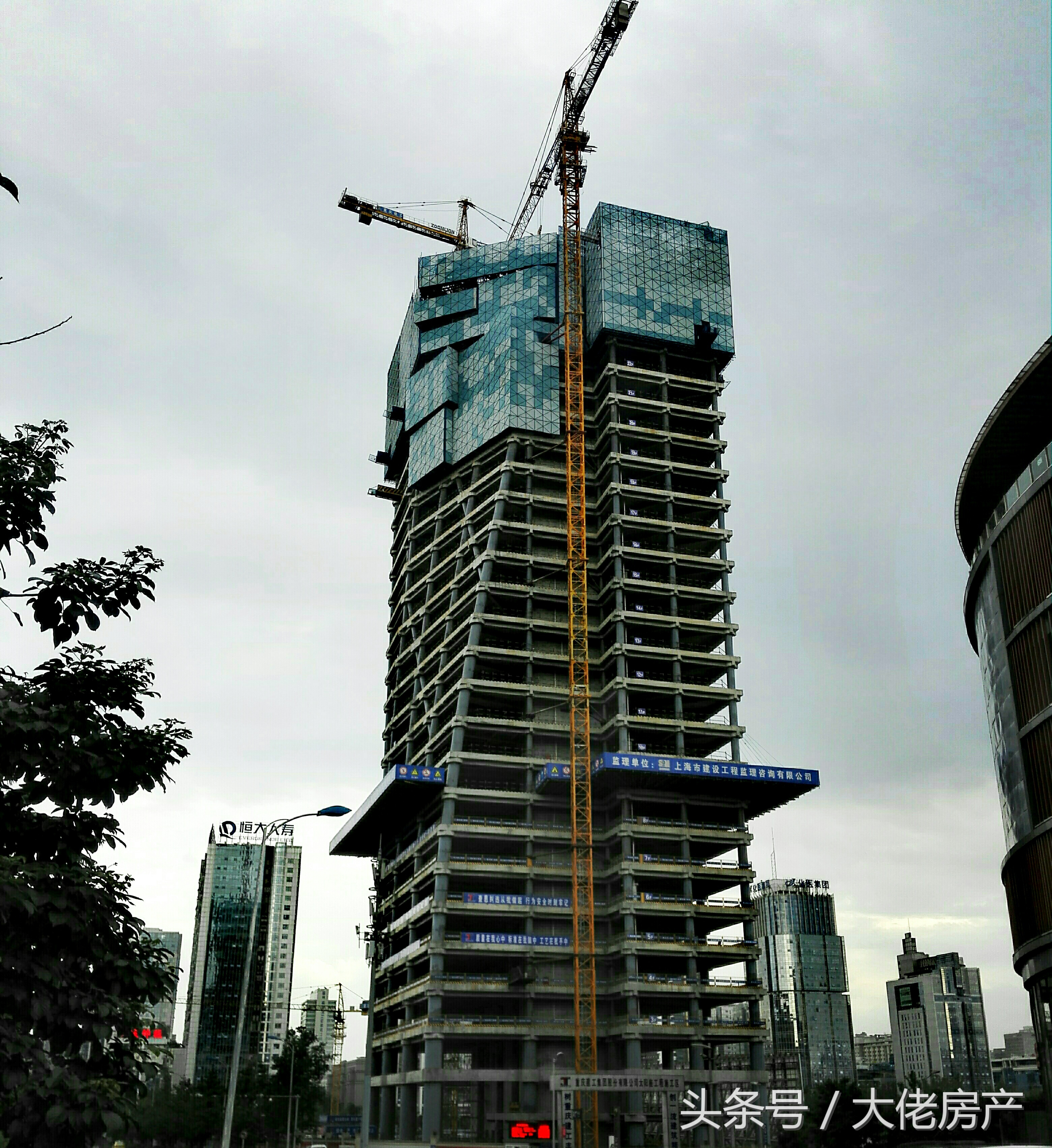 重庆高科太阳座大楼,重庆在建摩天大楼项目