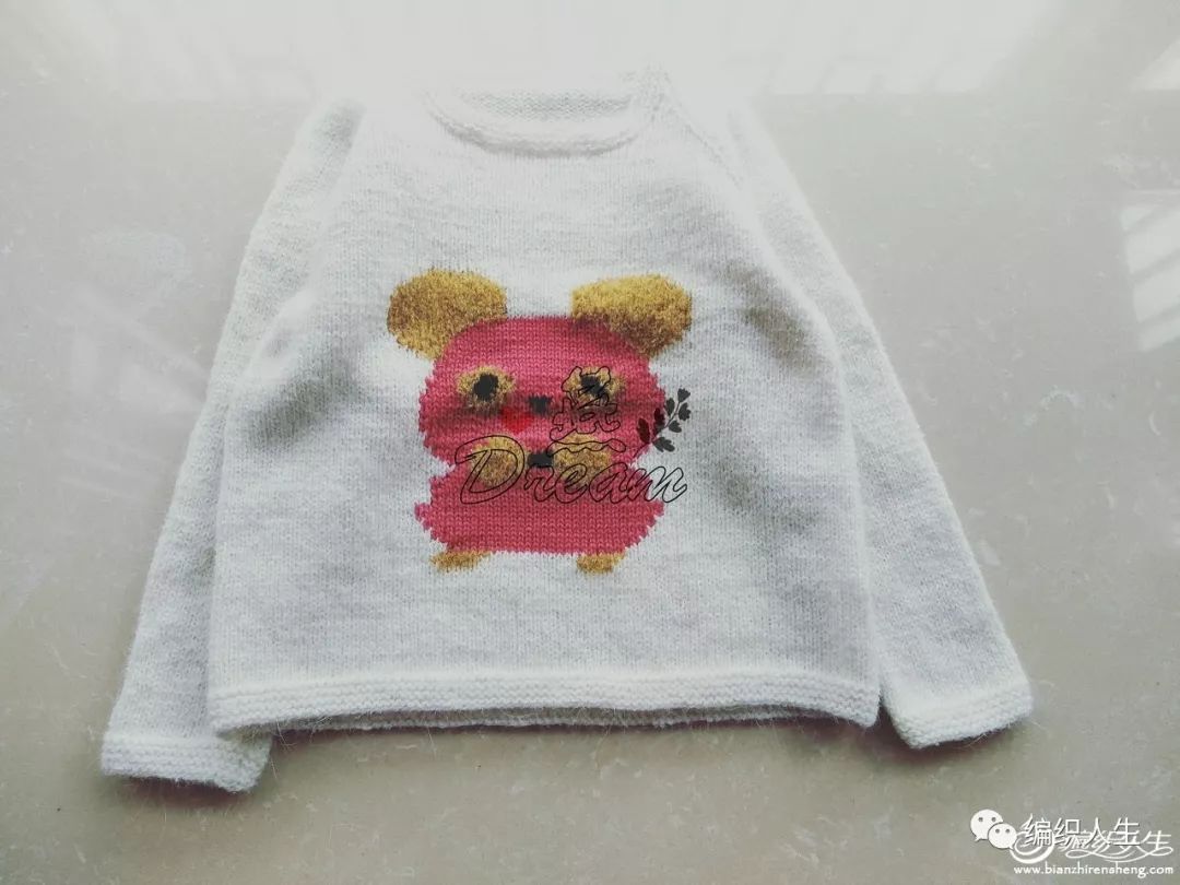 棒针编织一字领蝙蝠袖毛衣,松鼠绒毛线编织什么款式毛衣好看