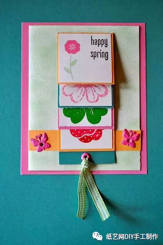 简单又精致立体贺卡,立体贺卡又简单又精致