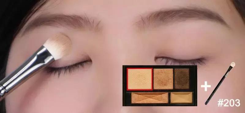 简单四步教你眼影的日常画法,平价又好用的新手眼影画法