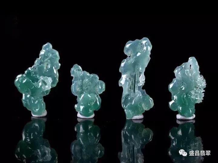 栩栩如生的翡翠原石居然被当做花盆底座