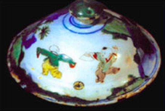 陶瓷上画小人,景德镇陶瓷小人