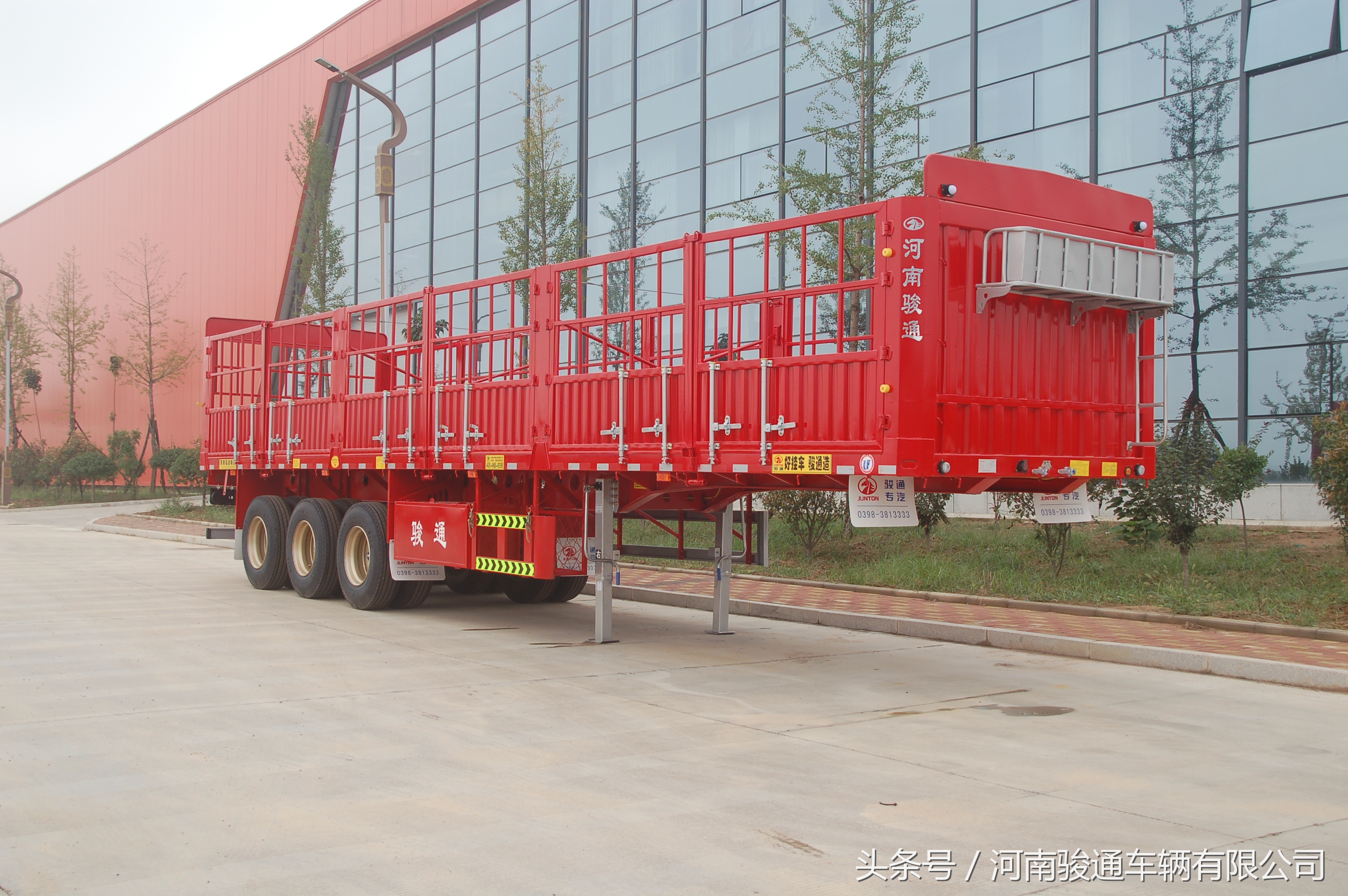 骏通一体半挂车,骏通自卸半挂车