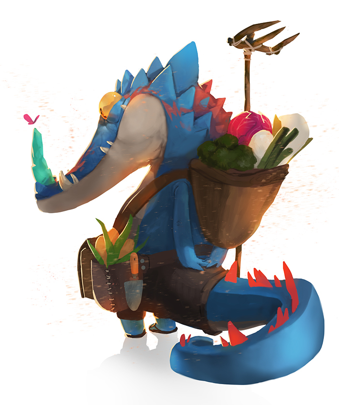 插画procreate绘画教程,rodrigo插画大全