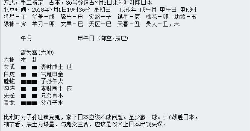 “华鹤杯”第18轮世界杯周易竞猜实况播报(16强赛第三轮)