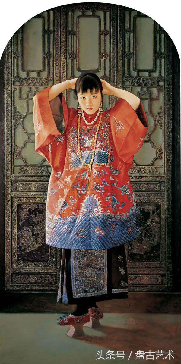 《爱情誓言的守望者》油画太美了（盘古文化艺术油画装饰画定制）