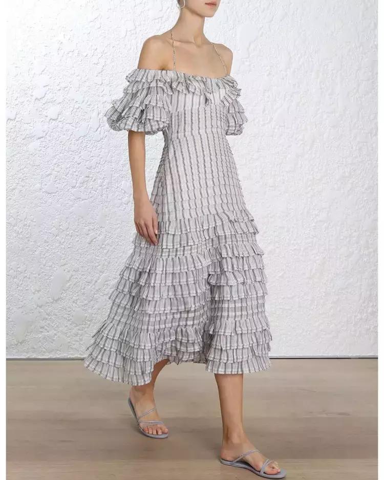 浅色系温柔连衣裙,浅色温柔风连衣裙