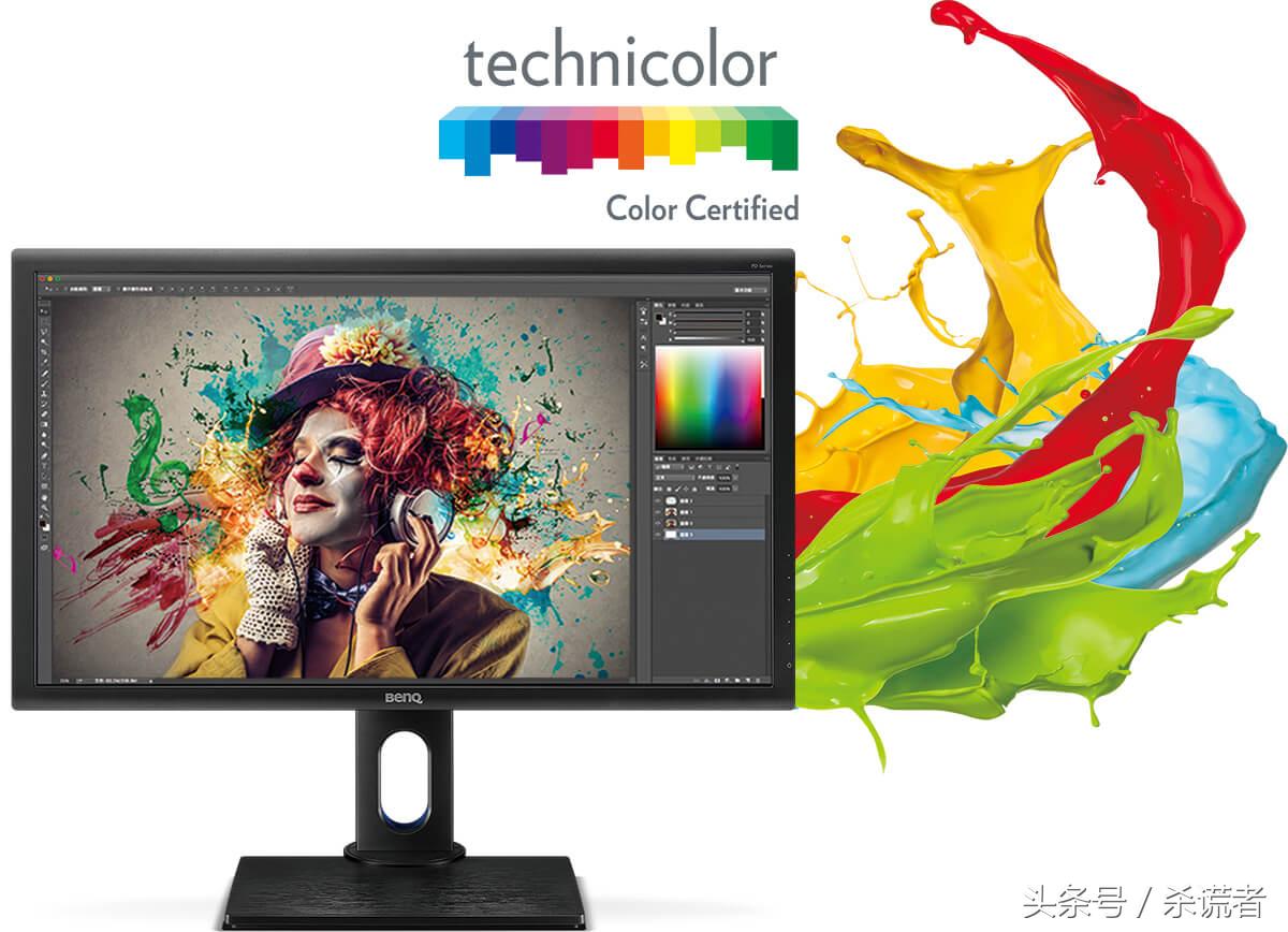 明基pd3220u专业显示器体验,明基PD2706U设计显示器