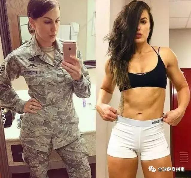 健身的女人穿衣服后效果,健身的女生穿瘦身的衣服